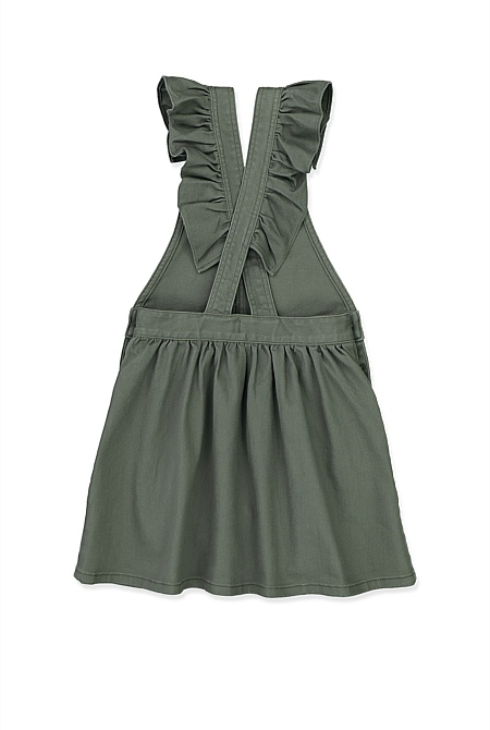 country road pinafore dress