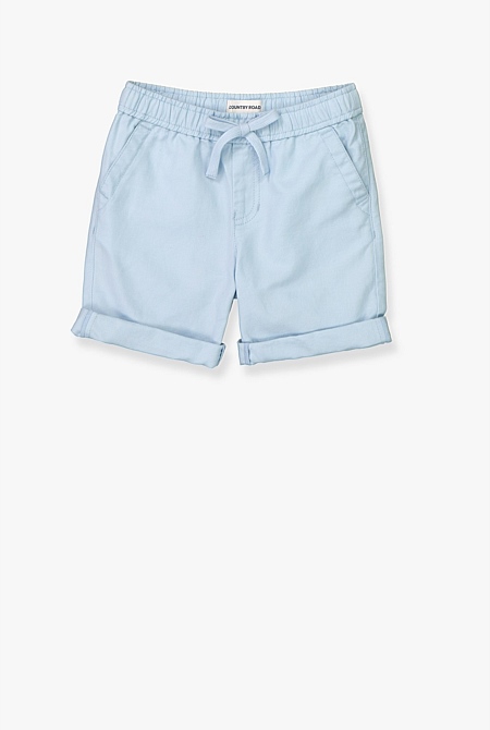 Causeway Bay Ladies Linen Blend Lightweight Elasticated Waist Summer Shorts Size 10 to 24 
